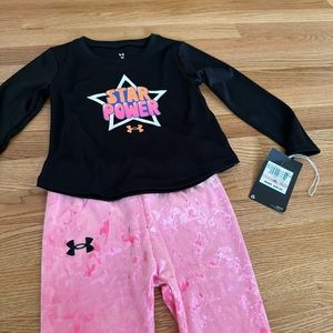 NWT Toddler Girl Under Armour Set